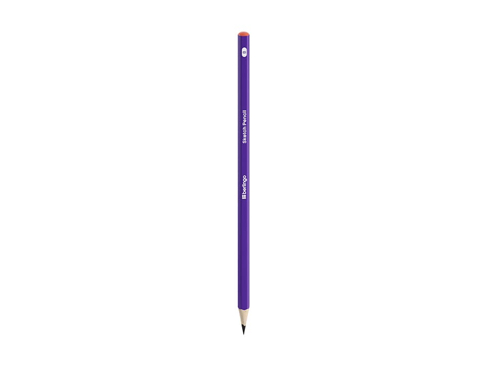 Карандаш ч/г Berlingo "Sketch Pencil" B, шестигранный, заточен.