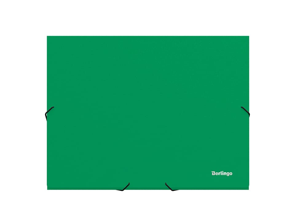 Папка-короб на резинке Berlingo А4, 50мм, 800мкм, зеленая