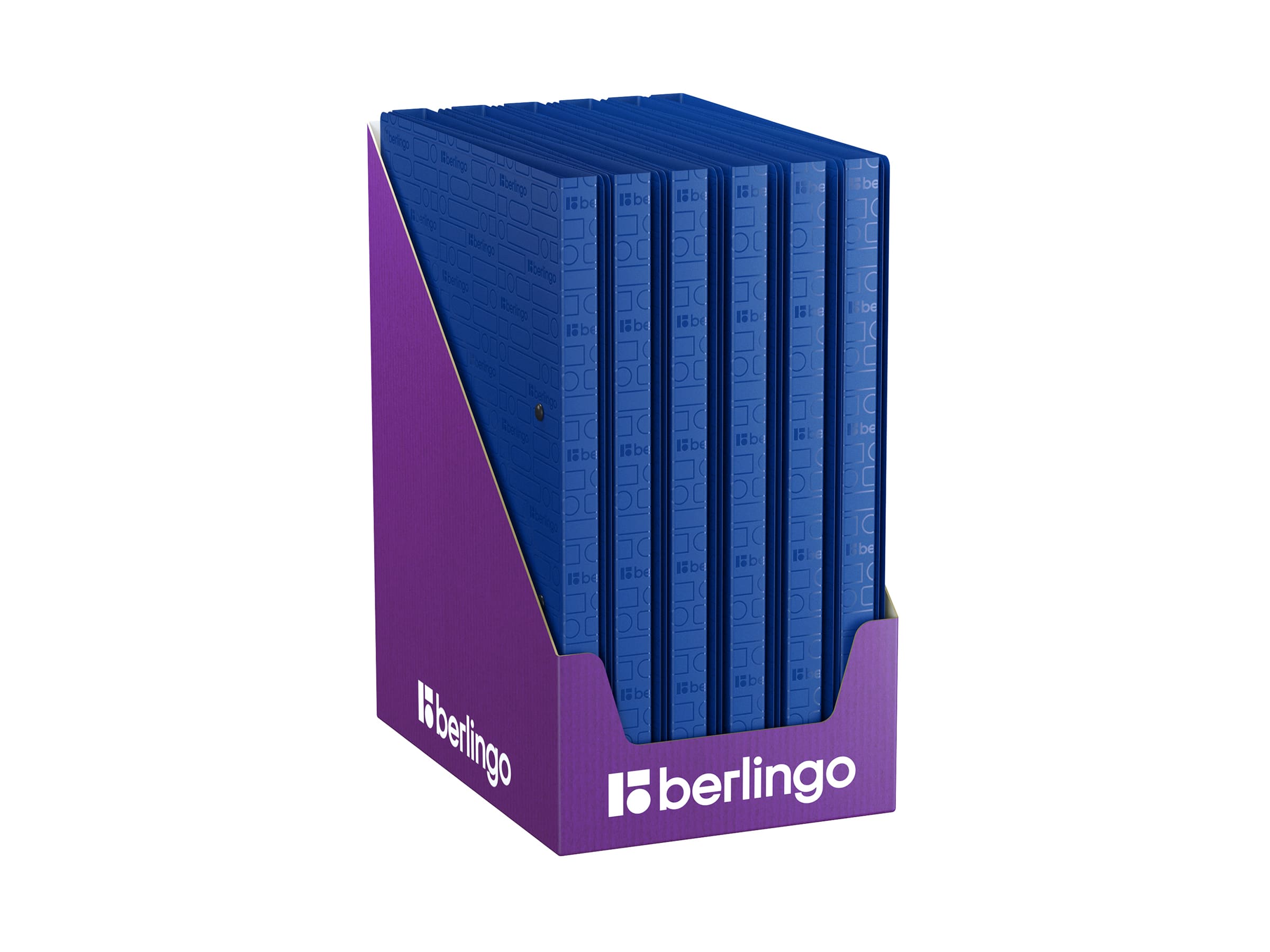 Папка с зажимом Berlingo "Your Way" А4, 17мм, 600мкм, синяя, с внутр. карманом