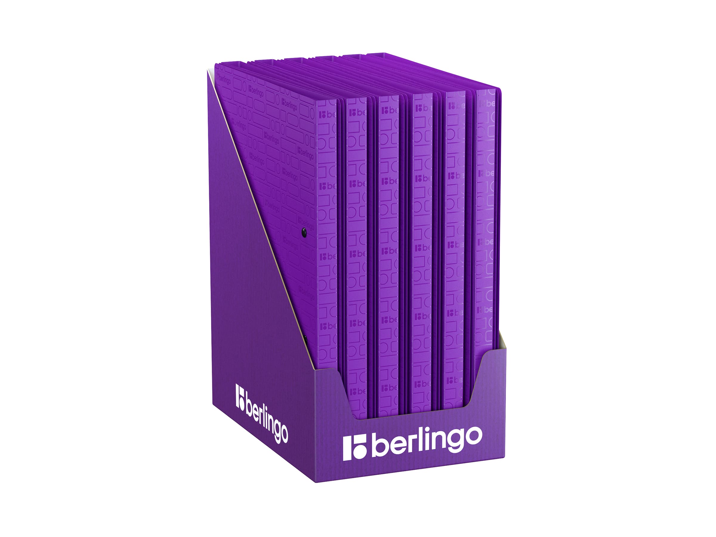 Папка с зажимом Berlingo "Your Way" А4, 17мм, 600мкм, фиолетовая, с внутр. карманом