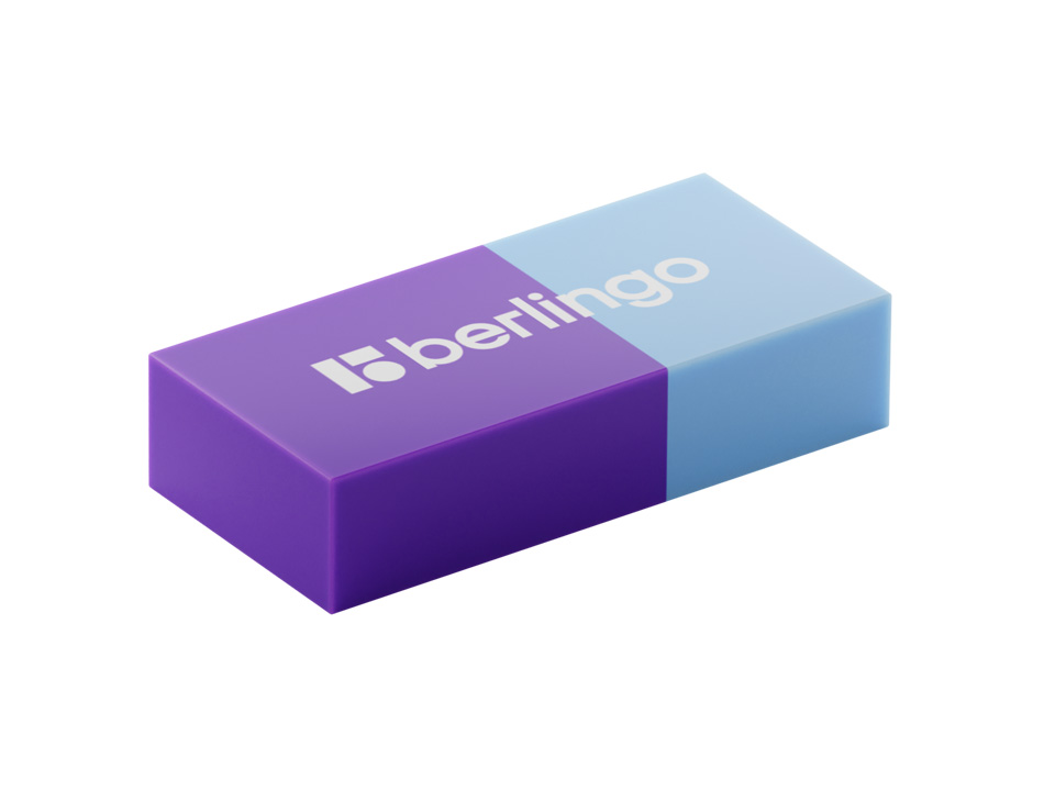 Ластик Berlingo "Envy", прямоугольный, термопластичная резина, 45*21*11мм
