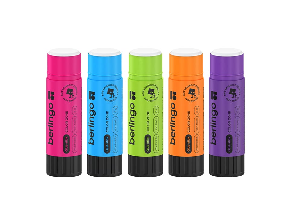 Клей-карандаш Berlingo "Color Zone", 15г, ПВП