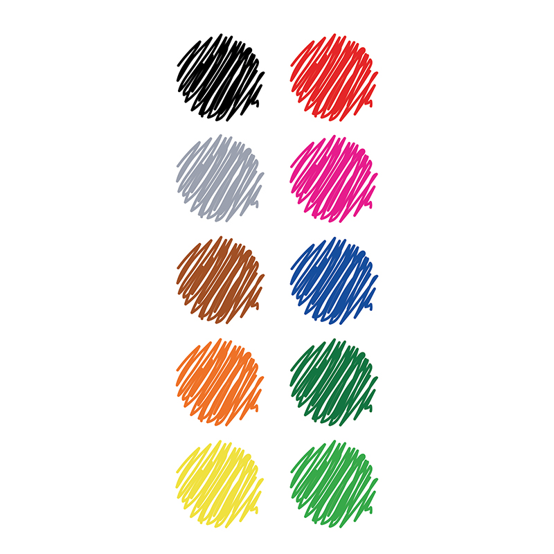 Фломастеры Berlingo "Жил-был кот", 10цв., смываемые, блистер