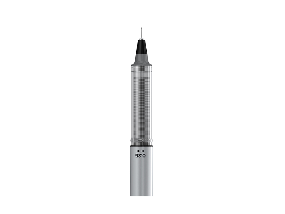 Ручка капиллярная Berlingo "Precision" черная, #01, 0,25мм