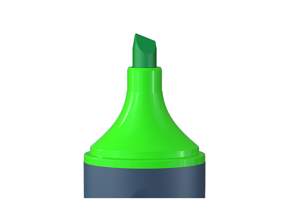 Текстовыделитель Berlingo "Textline HL300" зеленый, 1-5мм