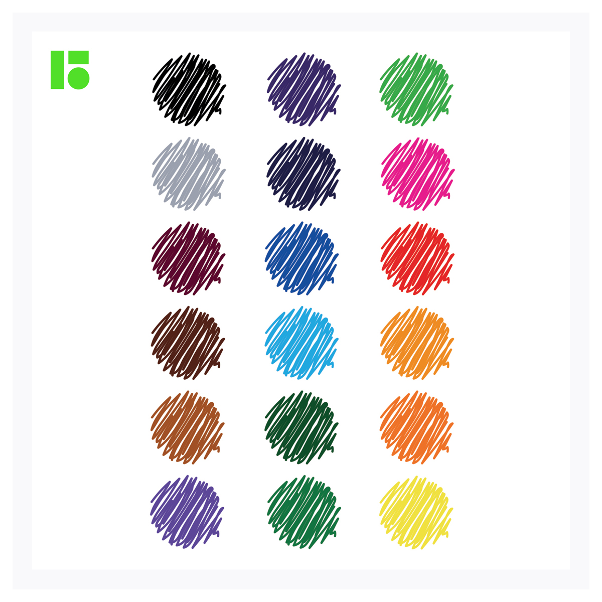 Фломастеры Berlingo "Жил-был кот", 18цв., смываемые, блистер