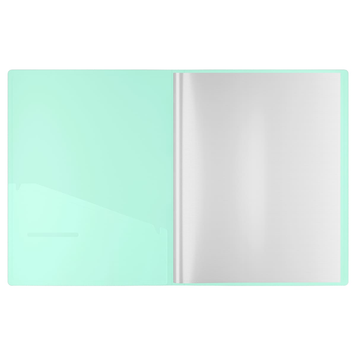 Папка с 20 вкладышами Berlingo "Haze", 14мм, 600мкм, с внутр. карманом, розовая, софт-тач