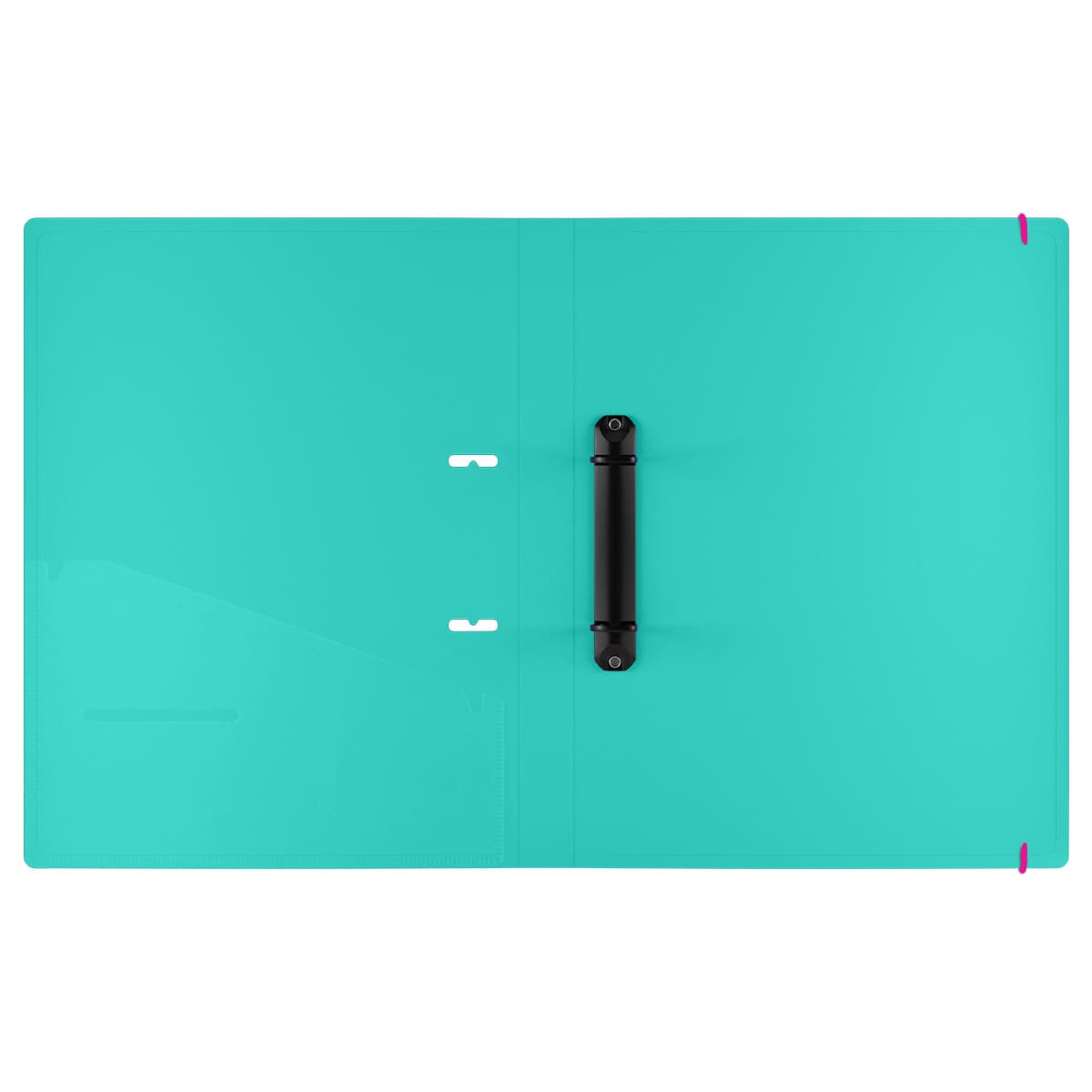 Папка на 2 кольцах Berlingo "Raze" А4, 24мм, 600мкм, D-кольца, с внутр. карманом, фиолетовая, софт-тач