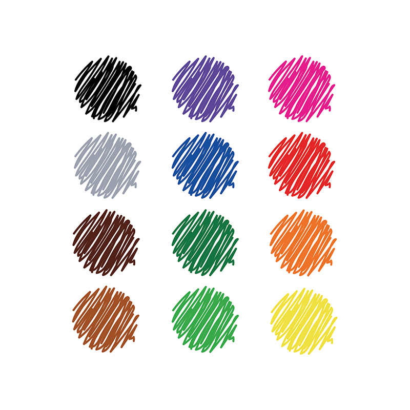 Фломастеры Berlingo "Замки", 12цв., смываемые, картон, европодвес