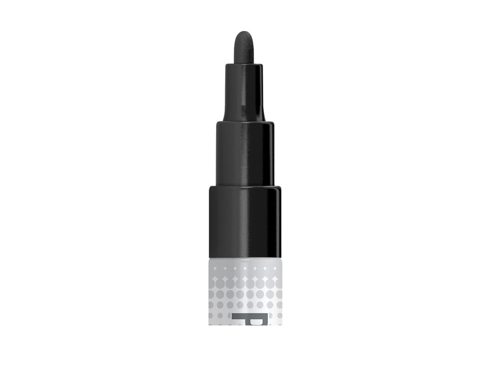 Маркер-краска Berlingo "Uniline PA200" черная, 2мм, нитро-основа