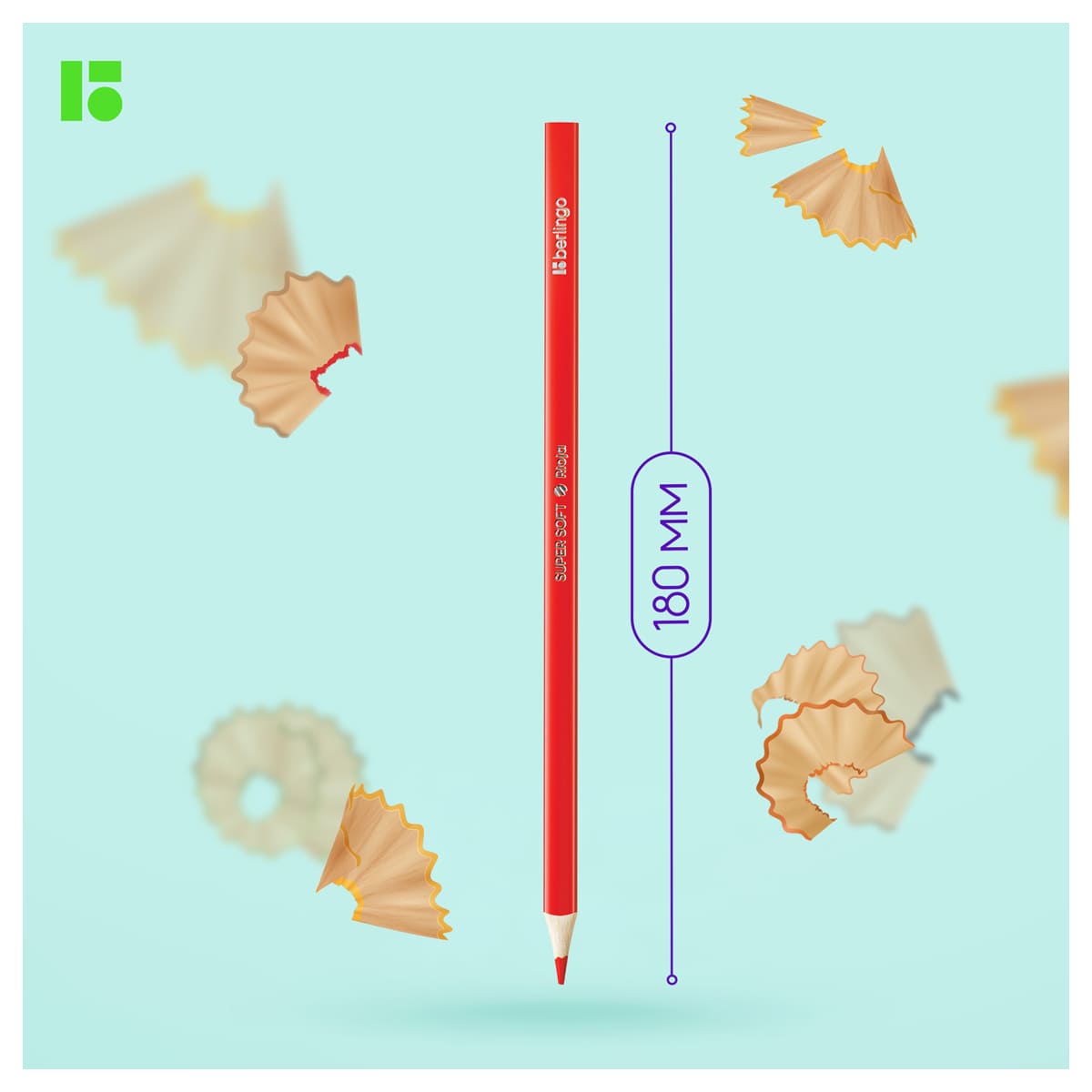 Карандаши цветные Berlingo "SuperSoft. Жил-был кот", 24цв., трехгран., заточен., картон, европодвес