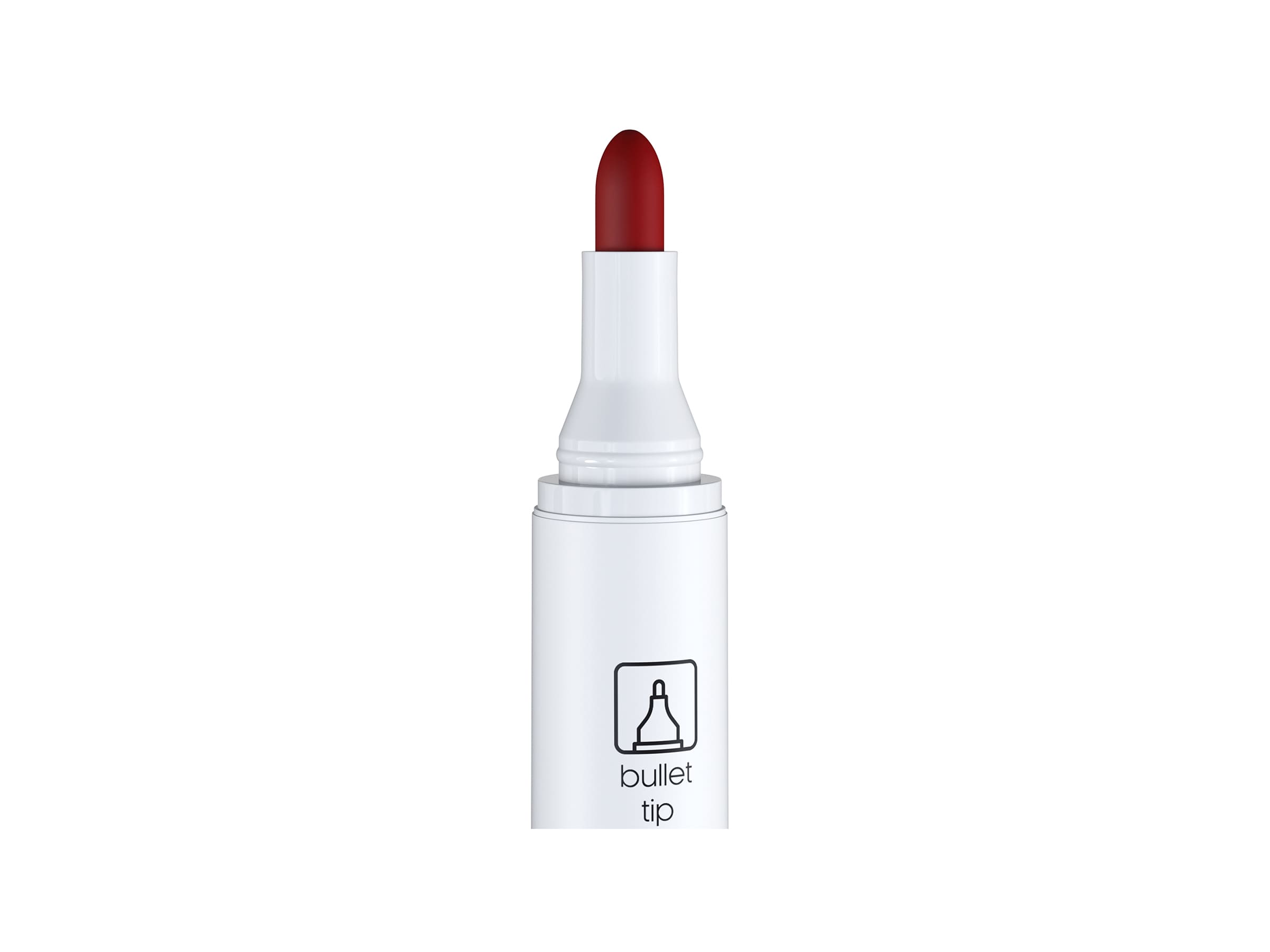 Маркер для белых досок Berlingo "Uniline WB300", красный, пулевидный, 3мм