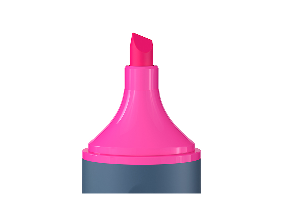 Текстовыделитель Berlingo "Textline HL300" розовый, 1-5мм