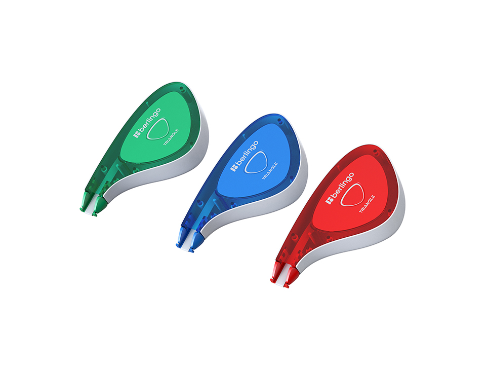 Корректирующая лента Berlingo "Triangle", 4,2мм*8м, блистер, европодвес