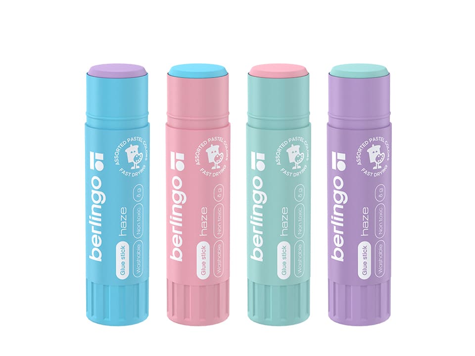 Клей-карандаш Berlingo "Haze", 08г, ПВП