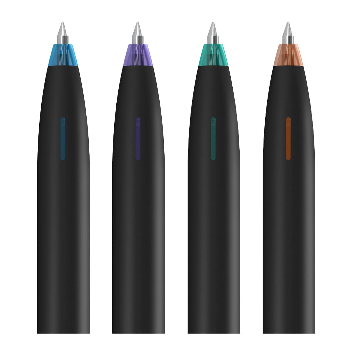 Ручка шариковая автоматическая Berlingo "Writech.x100" синяя, 0,7мм, silent click