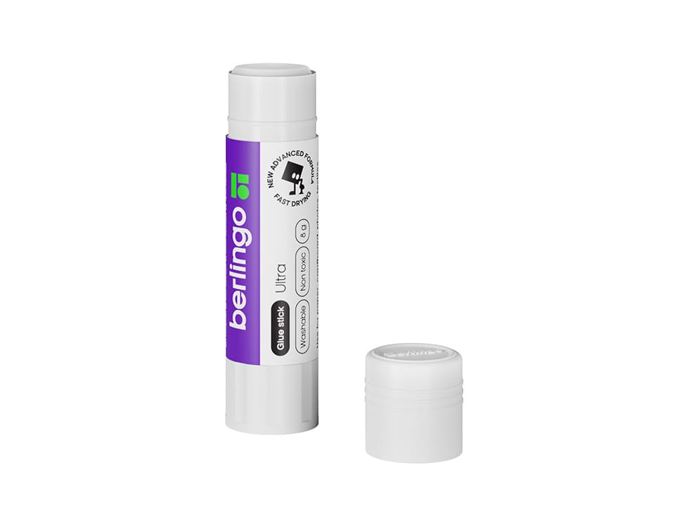 Клей-карандаш Berlingo "Ultra", 08г, ПВП