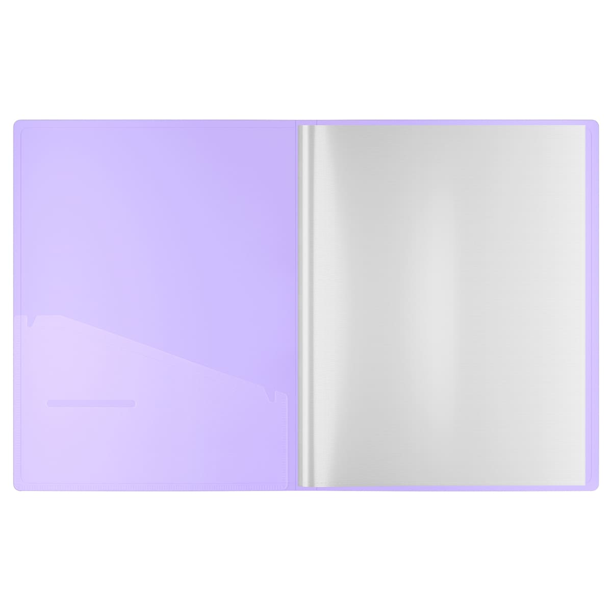 Папка с 10 вкладышами Berlingo "Haze", 9мм, 600мкм, с внутр. карманом, мятная, софт-тач