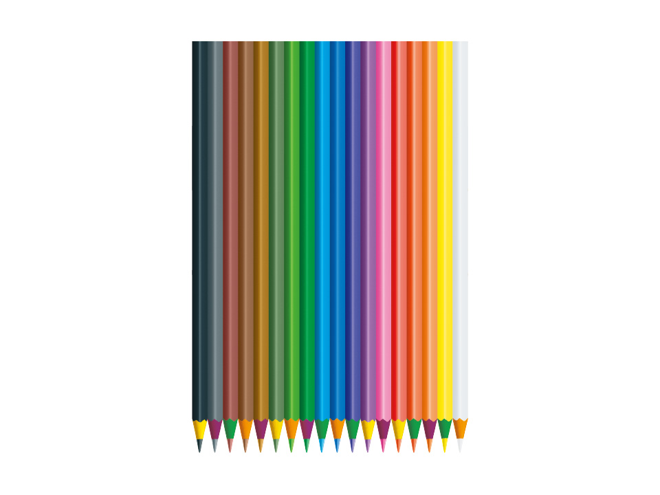 Карандаши цветные пластиковые Berlingo "Цирк", 18цв., заточен., картон, европодвес