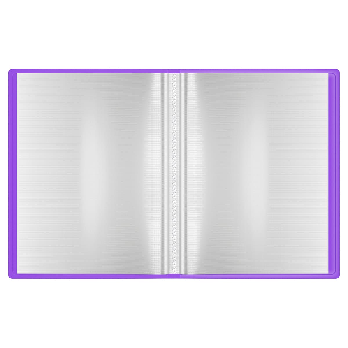 Папка с 30 вкладышами Berlingo "Envy", 17мм, 700мкм, с внутр. карманом, фиолетовая