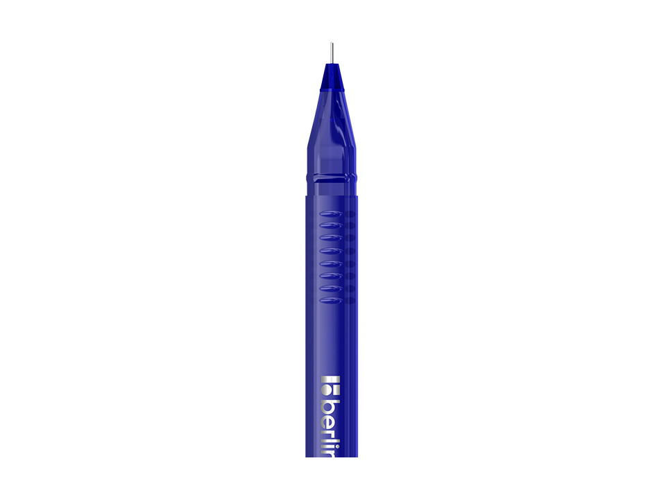 Ручка гелевая стираемая Berlingo "Apex E" синяя, 0,5мм, трехгранная
