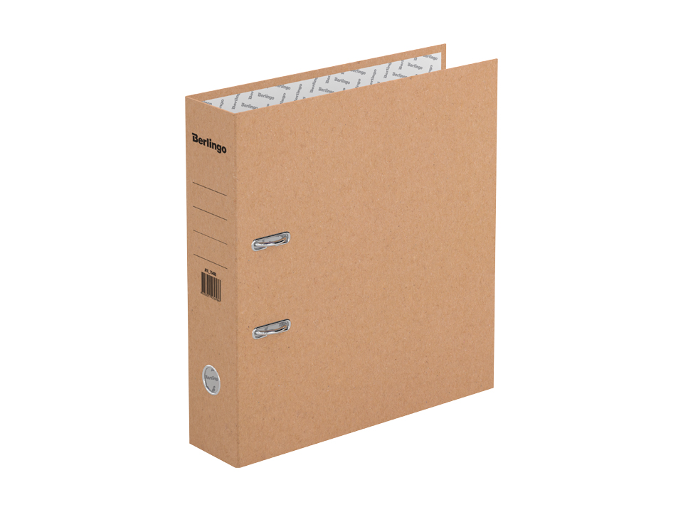 Папка-регистратор Berlingo "Eco", 70мм, крафт-бумага