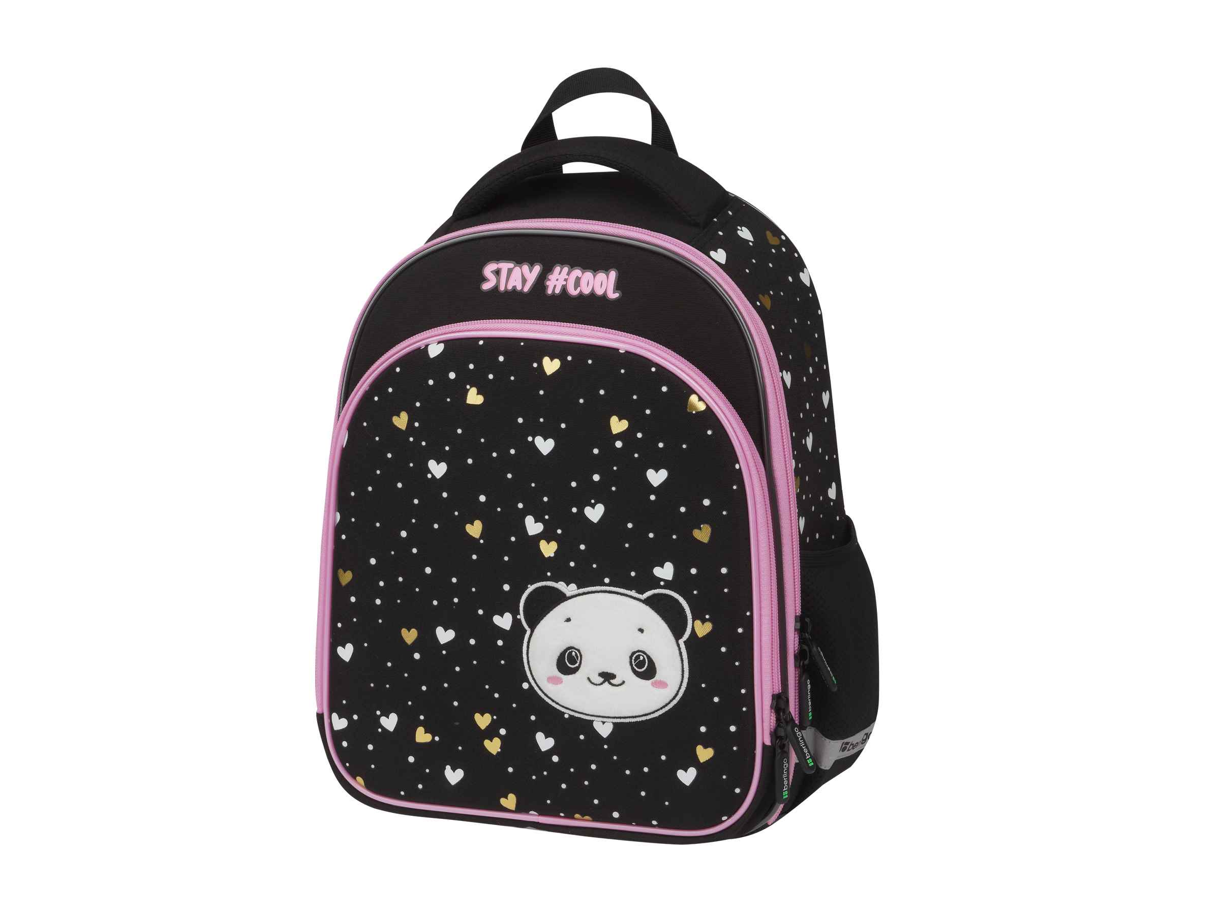 Ранец Berlingo Expert Plus "Cool panda" 38*29*15см, 2 отделения, 2 кармана, анатомическая спинка