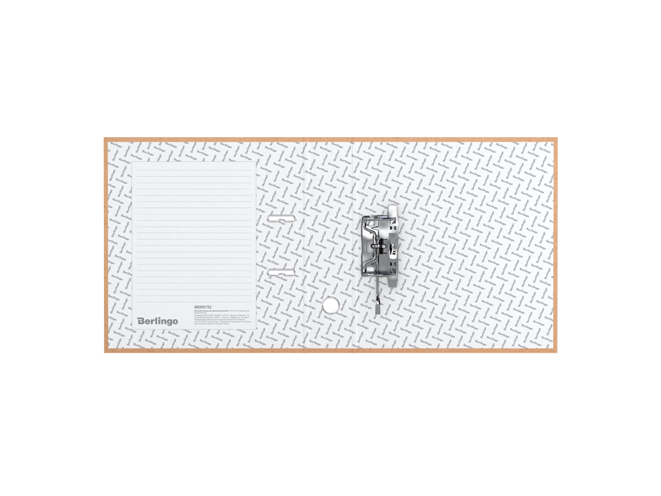 Папка-регистратор Berlingo "Eco", 70мм, крафт-бумага