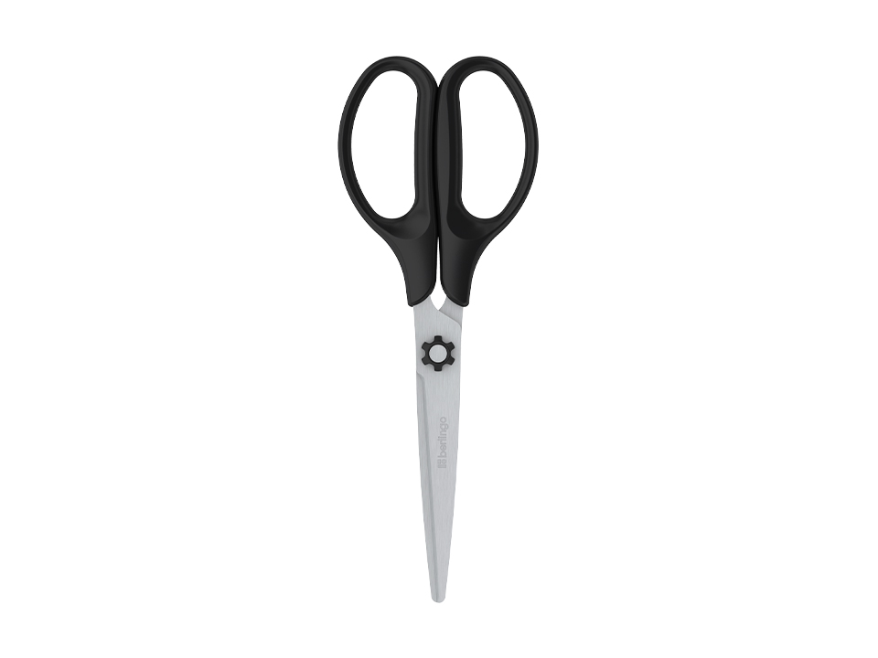 Ножницы Berlingo "Easycut 100" 16см, европодвес