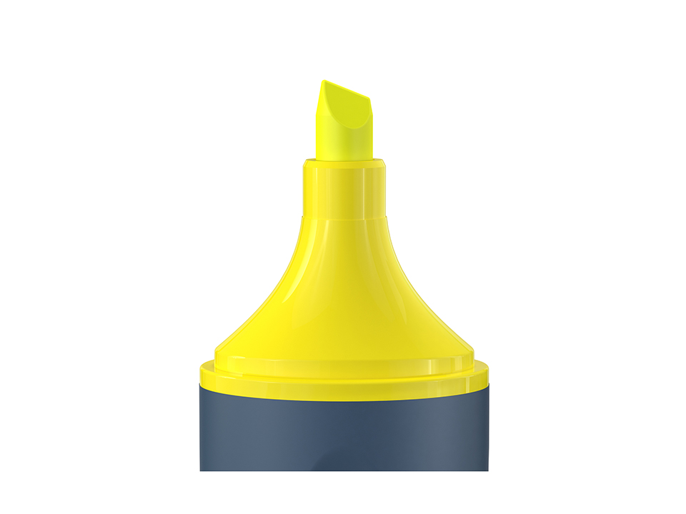 Текстовыделитель Berlingo "Textline HL300" желтый, 1-5мм