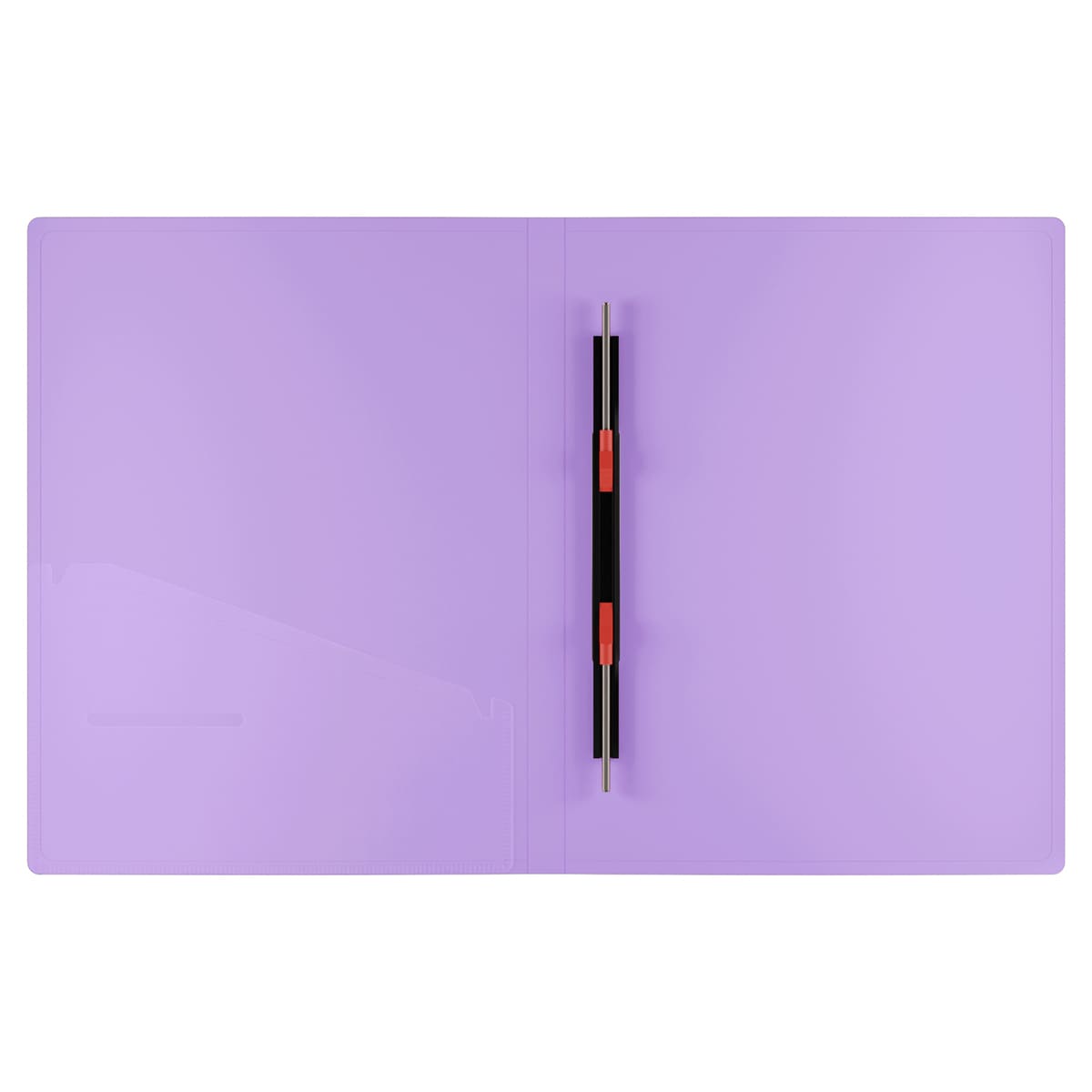 Папка с пружинным скоросшивателем Berlingo "Haze", 17мм, 600мкм, с внутр. карманом, мятная, софт-тач