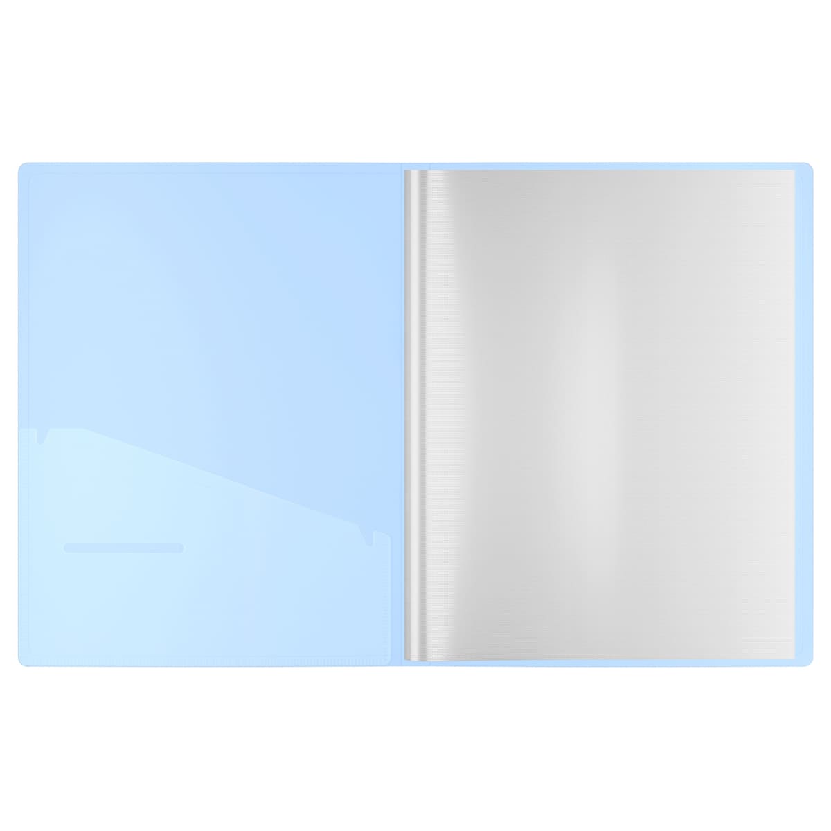 Папка с 30 вкладышами Berlingo "Haze", 17мм, 600мкм, с внутр. карманом, сиреневая, софт-тач