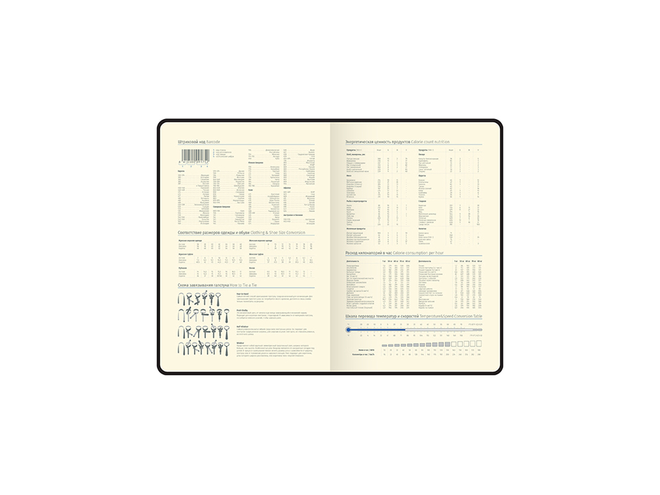 Ежедневник недатированный, А5, 160л., кожзам, Berlingo "Haze", розовый срез, мятный, с рисунком