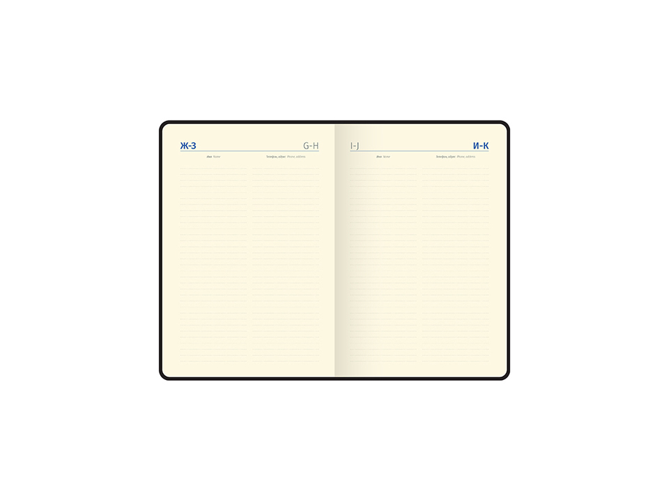 Ежедневник недатированный, А5, 160л., кожзам, Berlingo "Haze", голубой срез, розовый, с рисунком