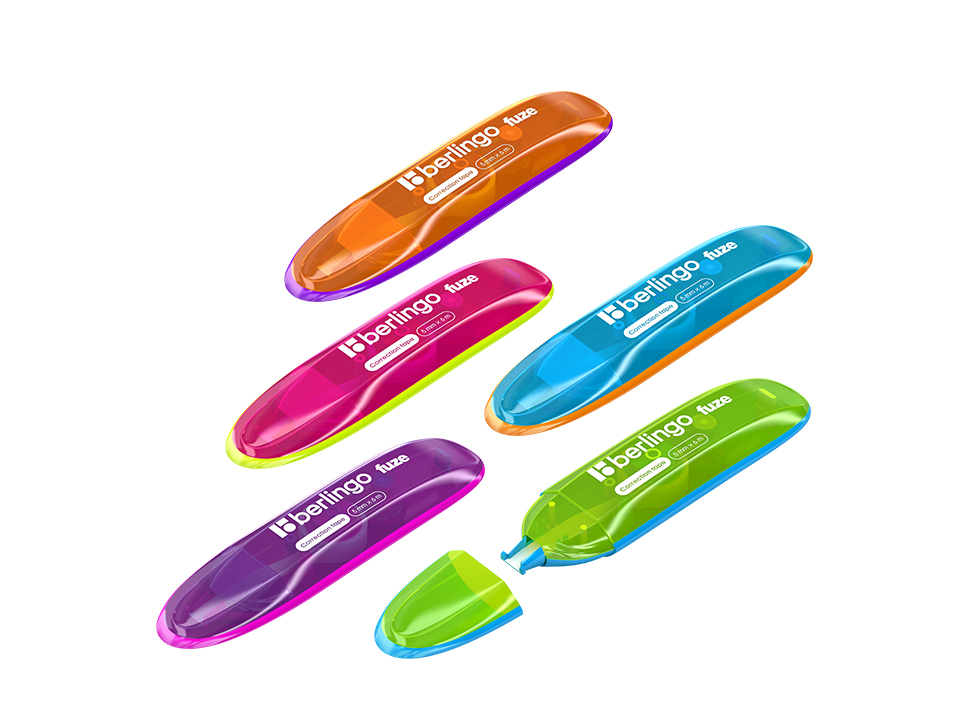 Корректирующая лента Berlingo "Fuze" 5мм*6м