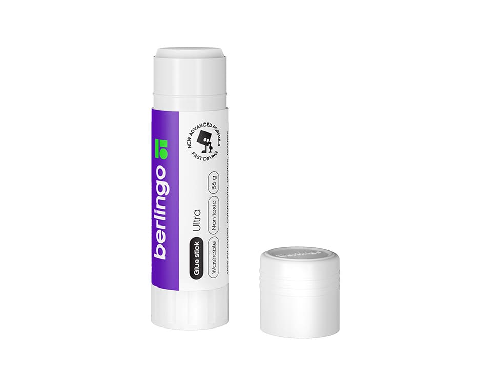 Клей-карандаш Berlingo "Ultra", 36г, ПВП