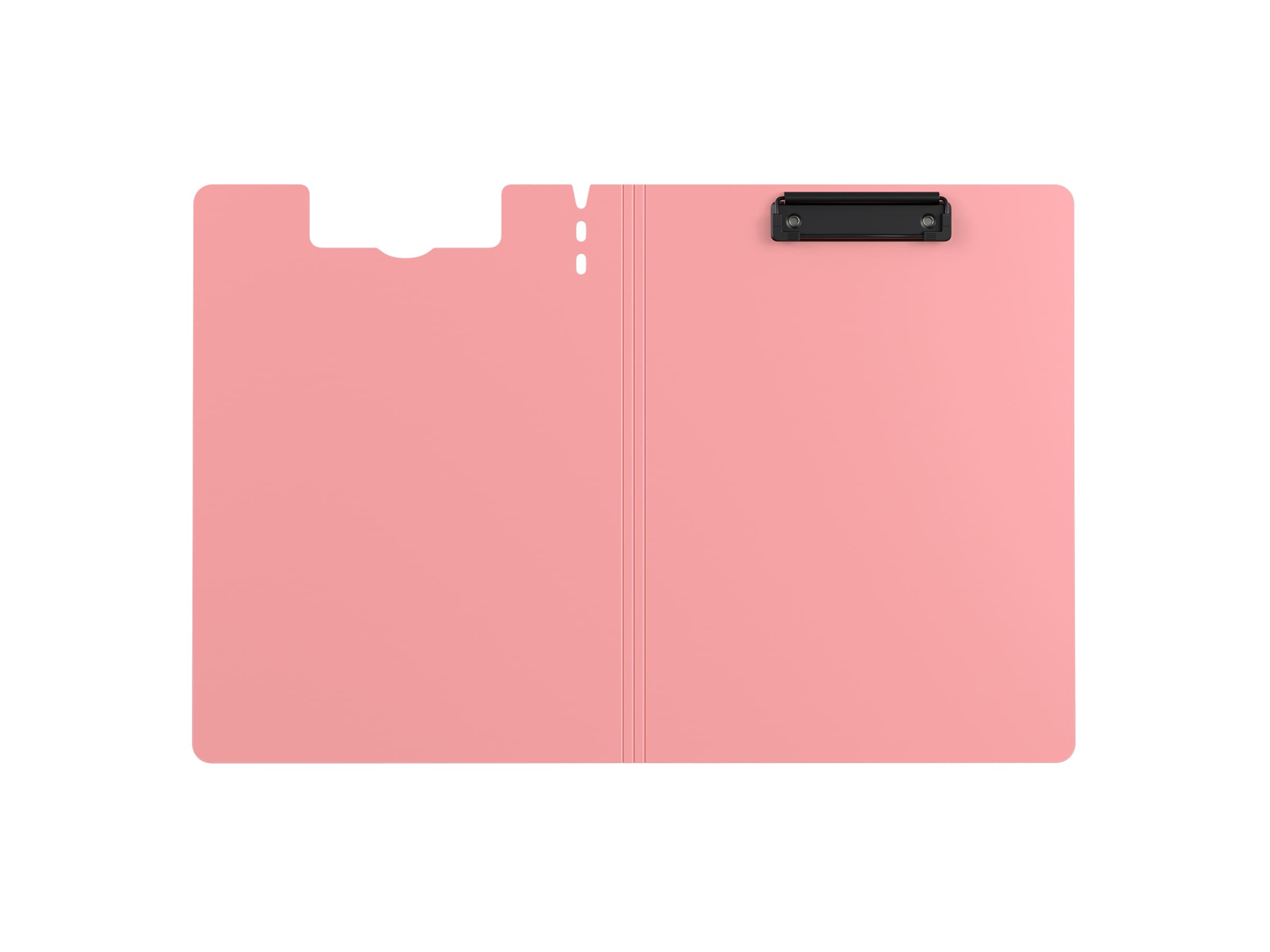 Папка-планшет с зажимом Berlingo "Haze" А4, пластик (полифом), 1800мкм, голубая