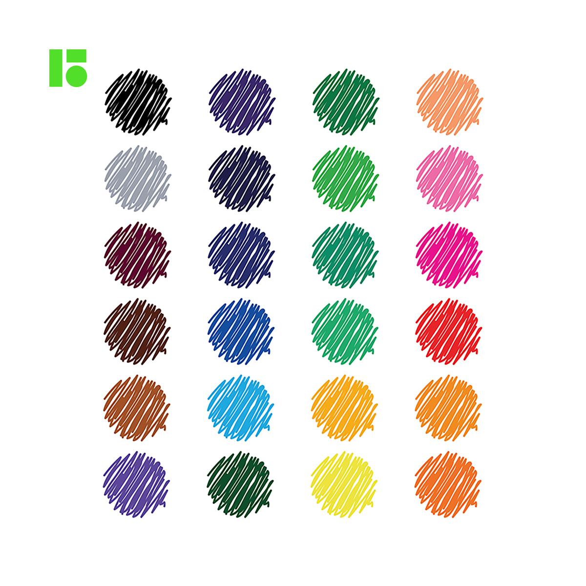 Фломастеры Berlingo "Жил-был кот", 24цв., смываемые, блистер