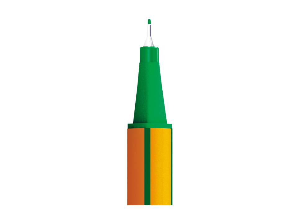 Ручка капиллярная Berlingo "Rapido" зеленая, 0,4мм, трехгранная