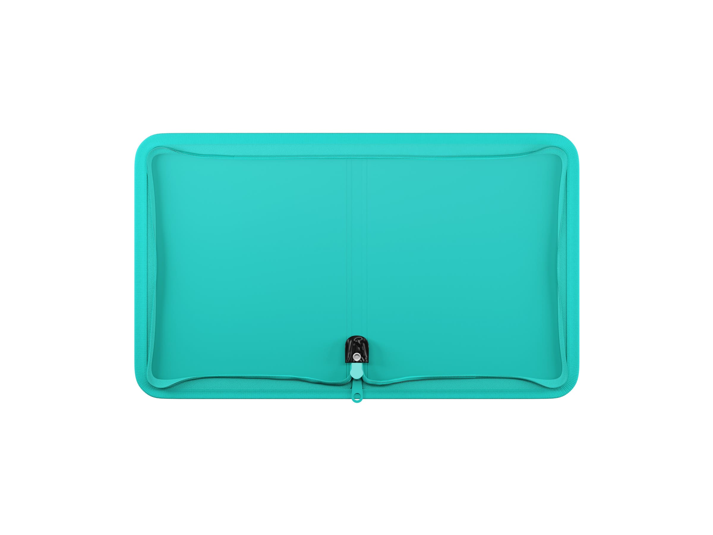 Папка на молнии Berlingo "Your Way" А5+, 600мкм, мятная