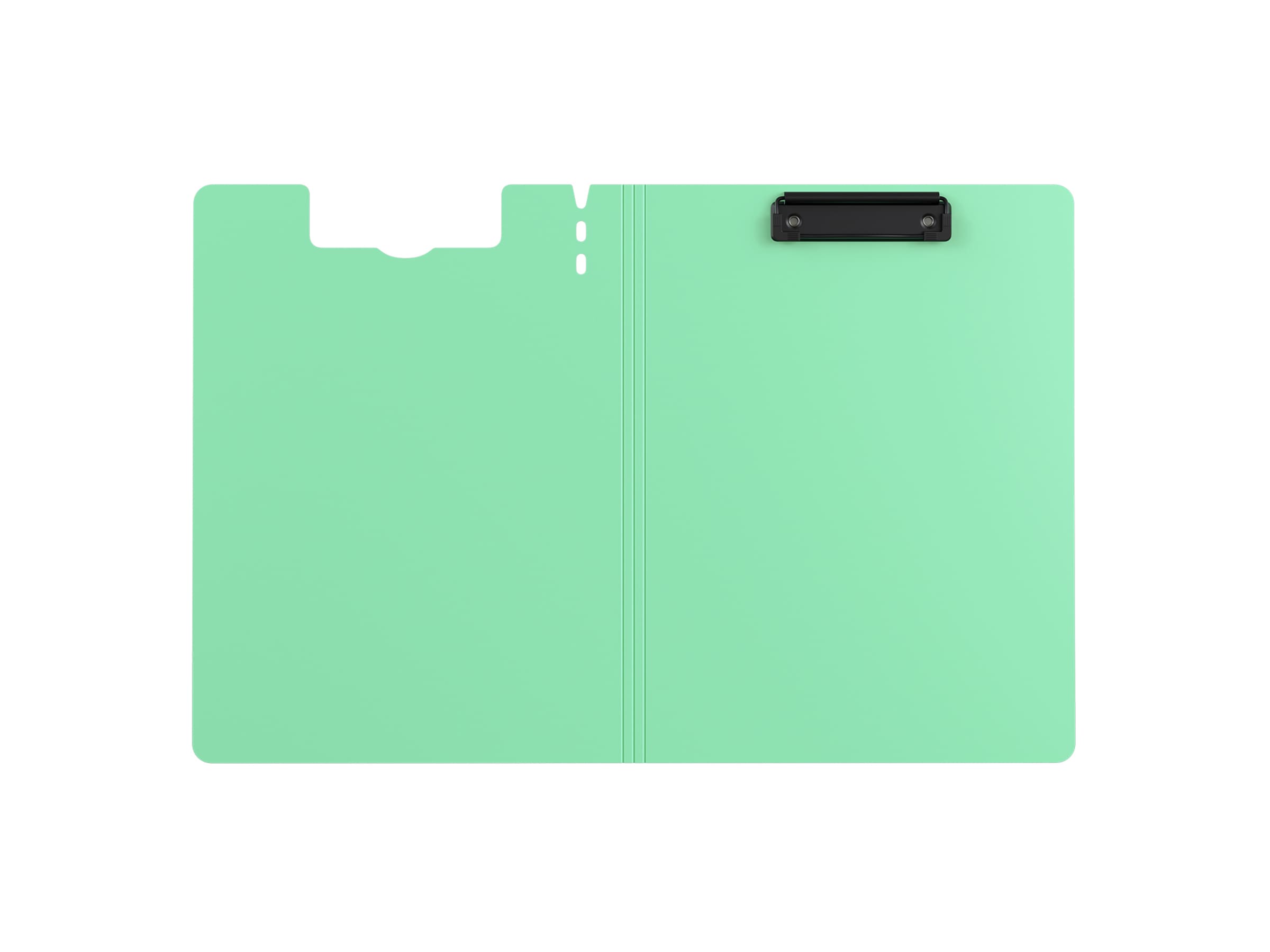 Папка-планшет с зажимом Berlingo "Haze" А4, пластик (полифом), 1800мкм, розовая