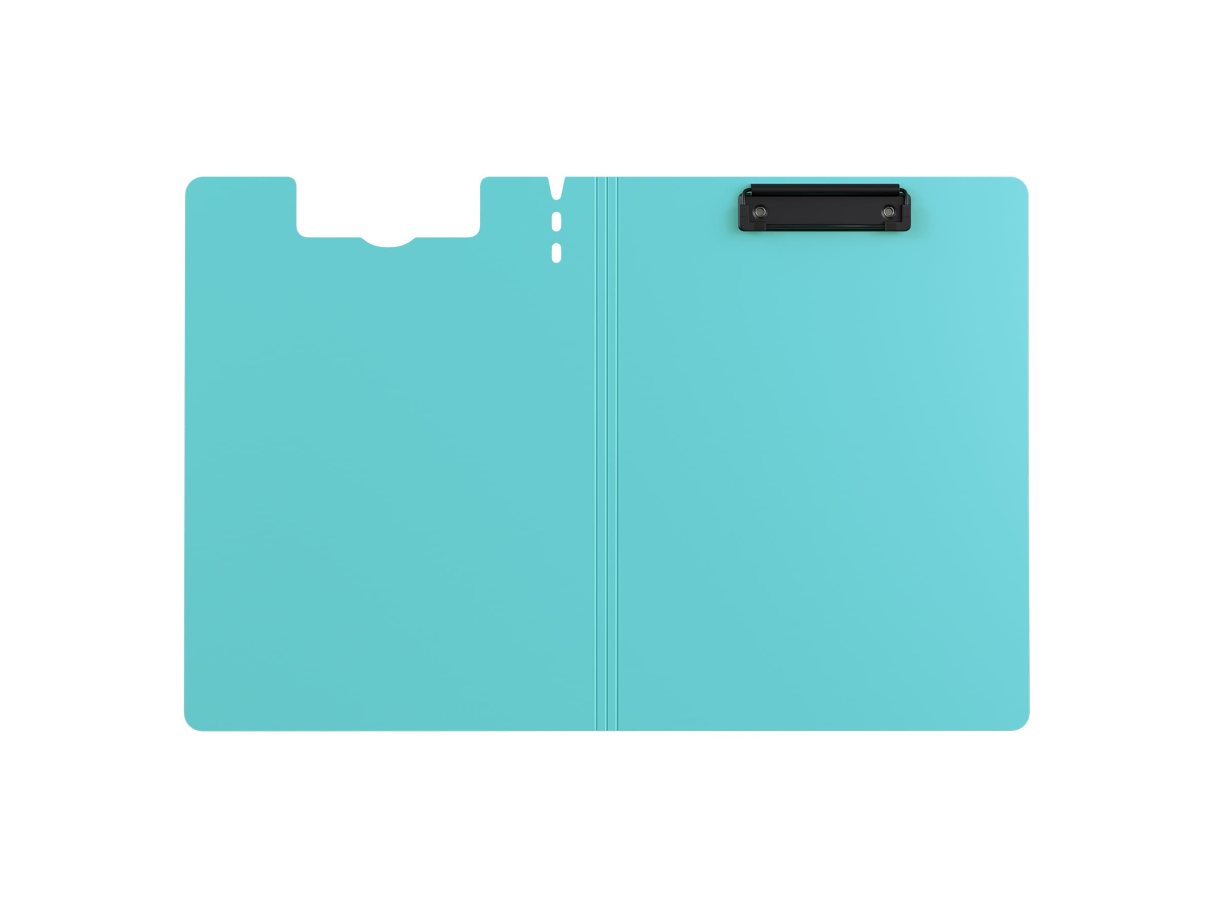 Папка-планшет с зажимом Berlingo "Haze" А4, пластик (полифом), 1800мкм, сиреневая